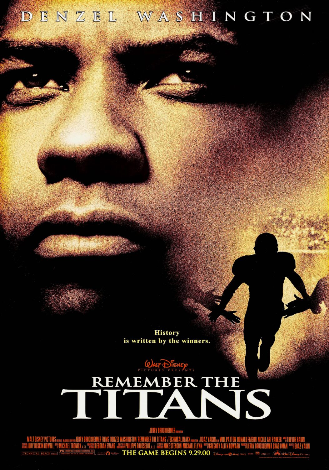 Remember The Titans Movie Poster Classic 00's Vintage Poster prints4u