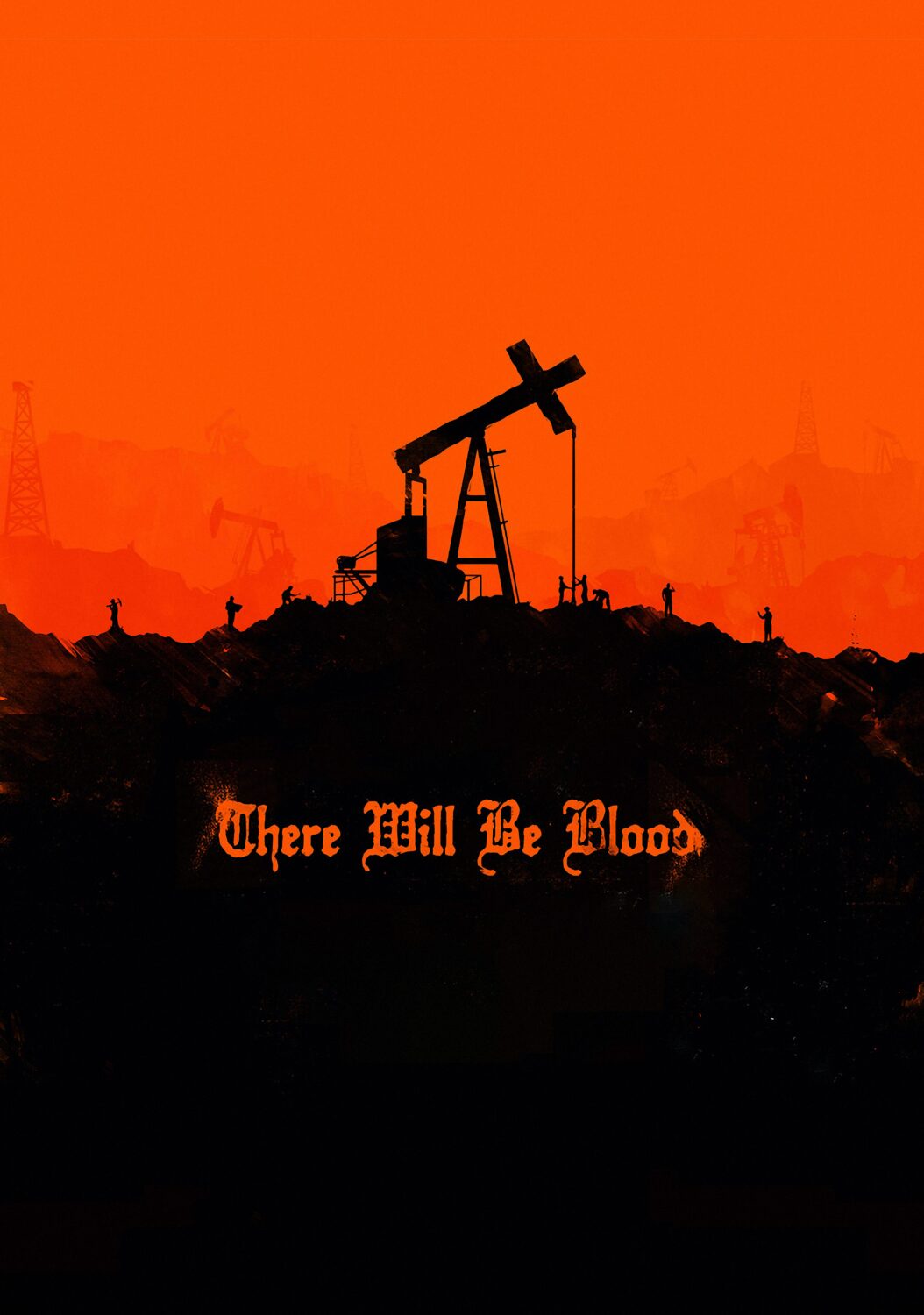 There Will Be Blood Movie Poster Classic 00's Vintage Poster prints4u