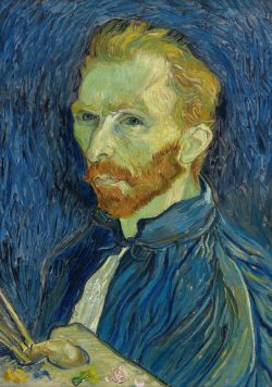 VINCENT VAN GOGH Self-Portrait Poster Print