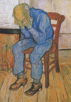 VINCENT VAN GOGH At Eternity's Gate Poster Print