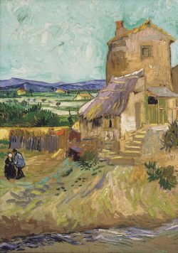 VINCENT VAN GOGH The Old Mill Poster Print
