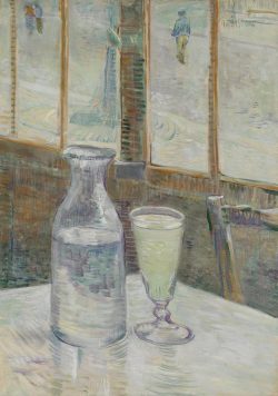 VINCENT VAN GOGH Café Table with Absinthe Poster Print