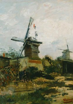 VINCENT VAN GOGH Le Moulin de Blute-Fin Poster Print