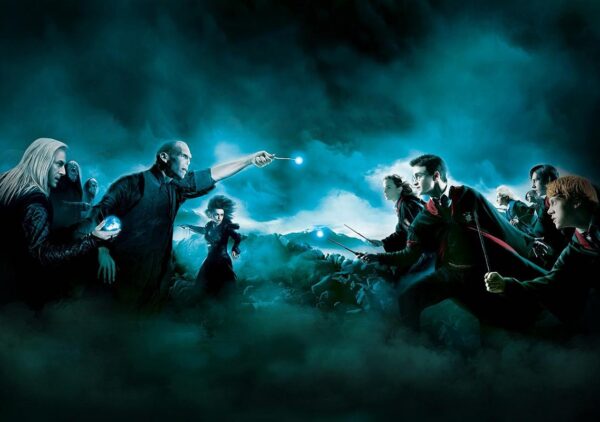 Harry Potter & the Order of the Phoenix Voldemort Battle Poster Print