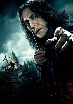 Harry Potter & the Deathly Hallows; Part I Severus Snape (Alan Rickman) Poster Print