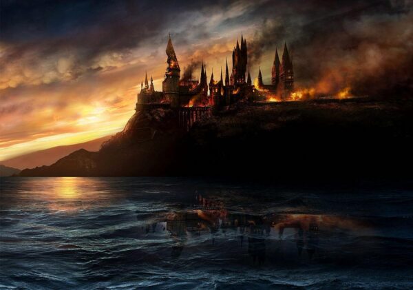 Harry Potter & the Deathly Hallows; Part I Hogwarts Poster Print