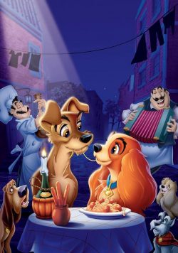 LADY & THE TRAMP Poster Print