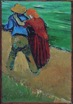 VINCENT VAN GOGH A Pair of Lovers Poster Print