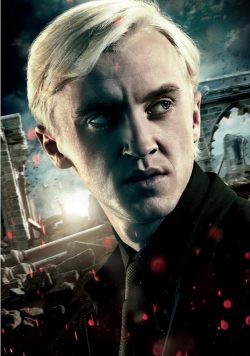 Harry Potter & the Deathly Hallows; Part 2 Draco Malfoy (Tom Felton) Poster Print