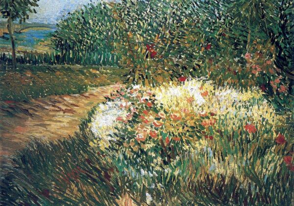 VINCENT VAN GOGH Corner of Voyer d'Argenson Park at Asnieres Poster Print