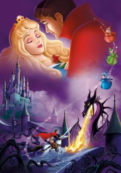 SLEEPING BEAUTY Poster Print