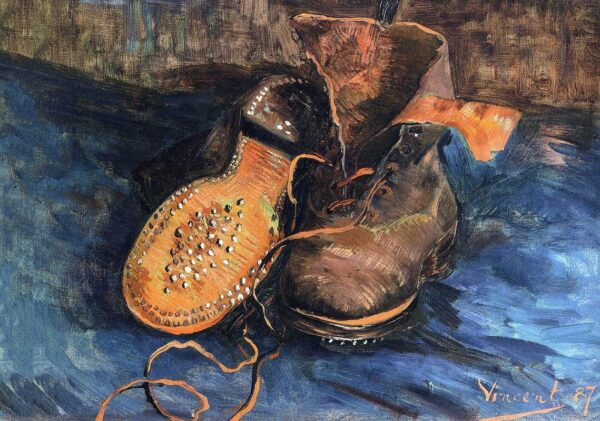 VINCENT VAN GOGH A Pair of Shoes Poster Print