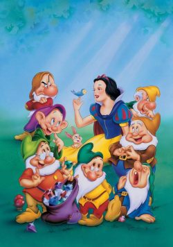 SNOW WHITE & THE SEVEN DWARFS Poster Print