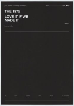 THE 1975 Give Yourself A Try Poster Print