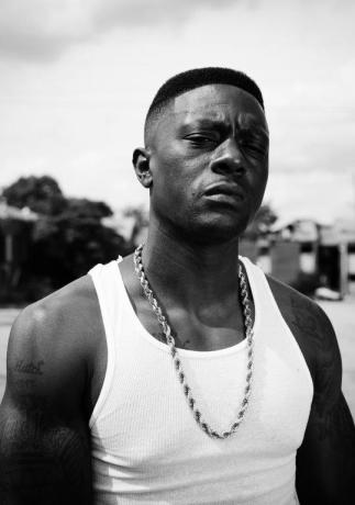 BOOSIE BADAZZ Boosies Blues Cafe Poster Print