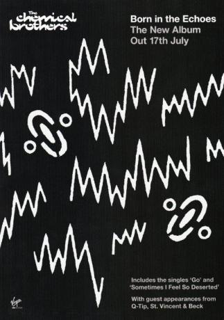 THE CHEMICAL BROTHERS Born in the Echoes Poster