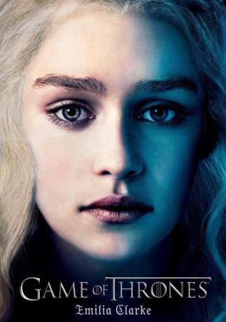 EMILIA CLARKE TV Show Poster Print