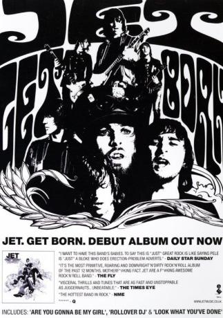 JET Get Born Poster Print