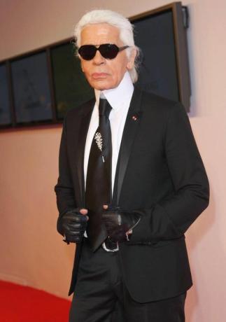 KARL LAGERFELD Fashion Designer Poster