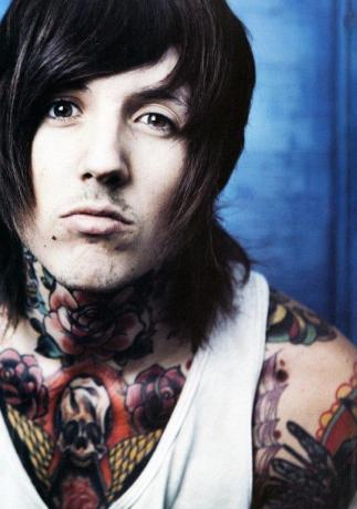 OLI SYKES Bring Me The Horizon Poster Print