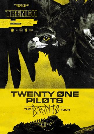 TWENTY ONE PILOTS Trench 2018/2019 The Bandito World Tour Poster