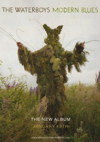 THE WATERBOYS Modern Blues Poster Print