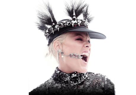 PINK (P!NK) Portrait  Beautiful Trauma 2019 UK Europe World Tour Poster Print