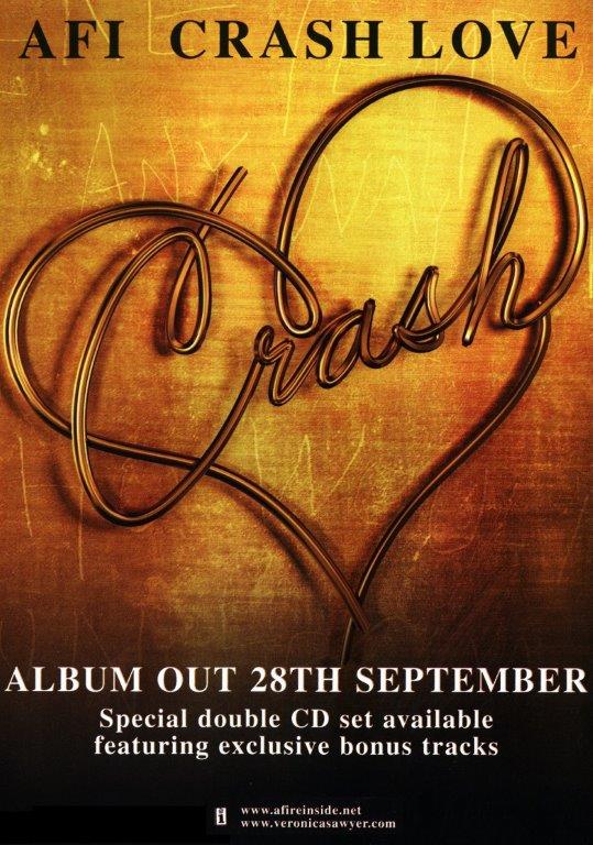 AFI Crash Love Poster Print prints4u