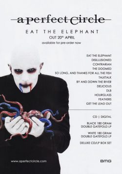 A PERFECT CIRCLE Eat the Elephant Poster Print