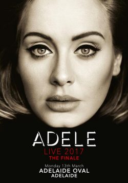 ADELE Live 2017 The Finale: Adelaide Oval 13th March Poster Print
