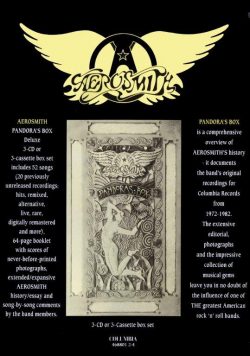 AEROSMITH Pandoras Box Poster Print