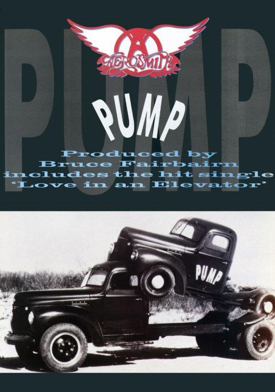 AEROSMITH Pump Poster