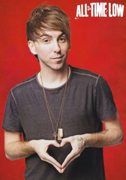 ALEX GASKARTH All Time Low Poster Print
