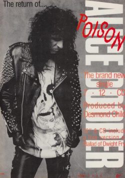 ALICE COOPER Poison Poster