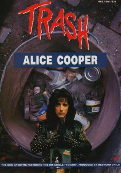 ALICE COOPER Trash Poster Print