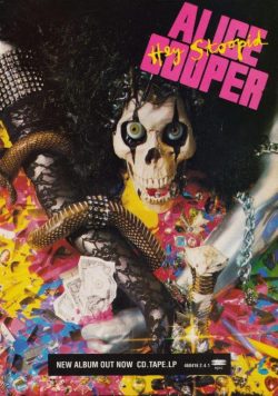 ALICE COOPER Hey Stoopid Poster Print