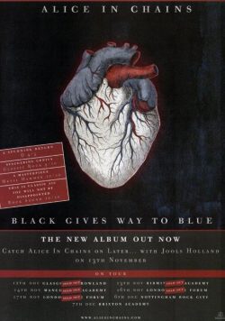ALICE IN CHAINS Black Gives Way To Blue Poster Print