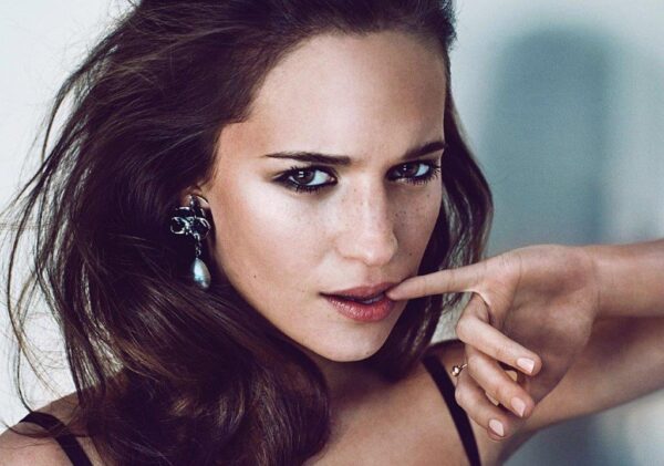 ALICIA VIKANDER Actress Poster Print