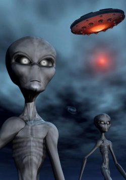 ALIENS Spaceships Poster Print