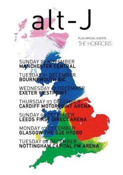 ALT-J This Is All Yours 2015 UK Tour Poster Print