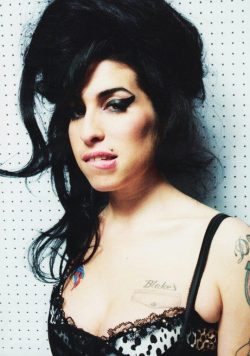 AMY WINEHOUSE Back To Black Poster Print