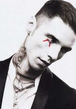 ANDY BIERSACK Black Veil Brides Poster Print
