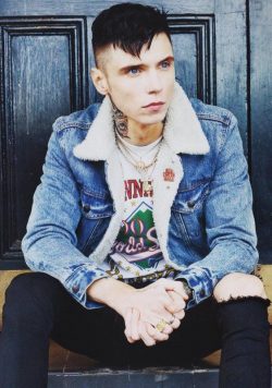 ANDY BIERSACK Black Veil Brides Poster Print