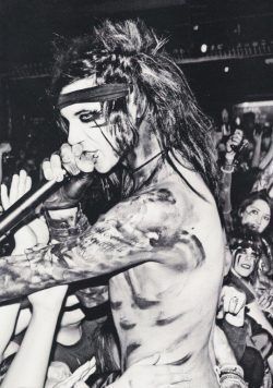 ANDY BIERSACK Black Veil Brides Poster Print