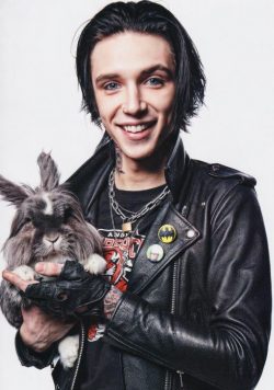 ANDY BIERSACK Black Veil Brides Poster Print