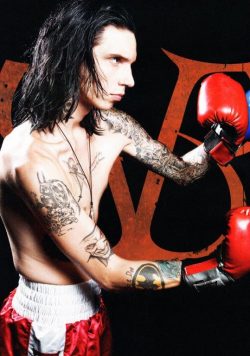 ANDY BIERSACK Black Veil Brides Poster Print