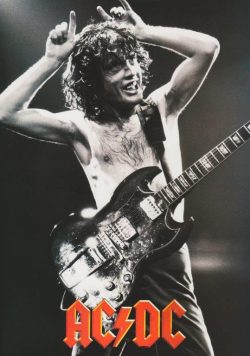 ANGUS YOUNG AC/DC Poster