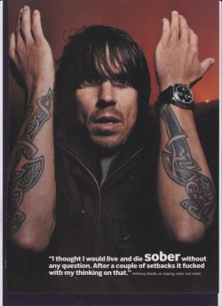 ANTHONY KIEDIS Red Hot Chili Peppers Poster Print