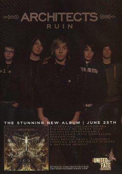 ARCHITECTS Ruin Poster Print