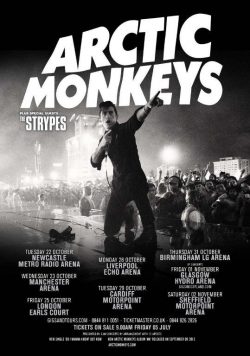 ARCTIC MONKEYS Am 2013 UK Tour Poster